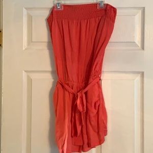 Peach size L romper